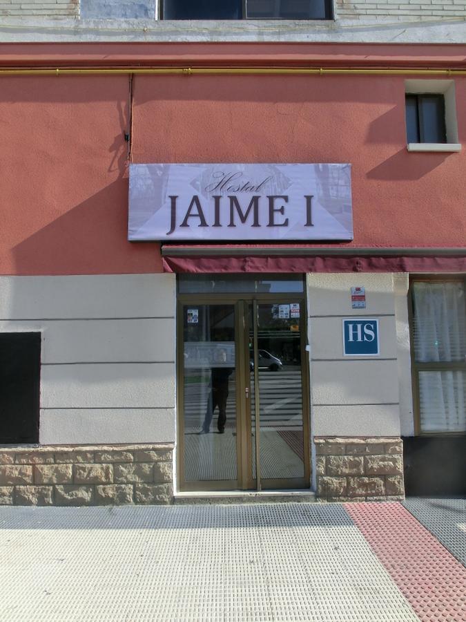 Hostal Jaime I Huesca Esterno foto